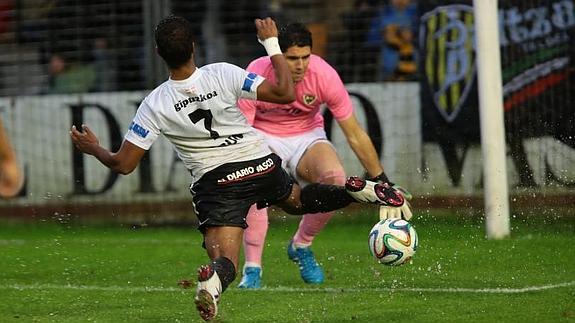 El Real Unión en su victoria ante el Barakaldo