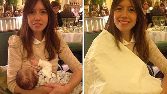 Obligan a una madre a taparse para amamantar a su bebé en un hotel