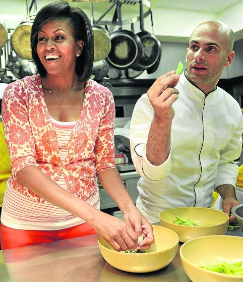 Los Obama se quedan sin su cocinero... por amor