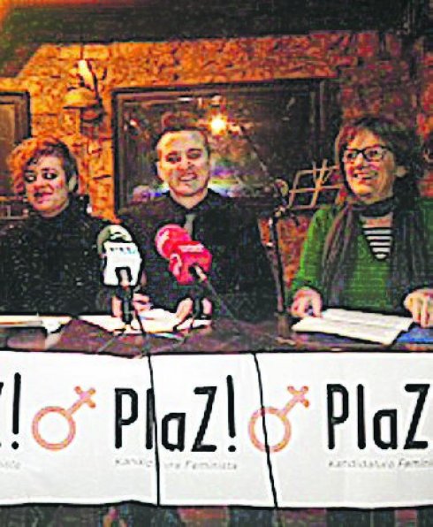PlaZ!, candidatura feminista para Donostia