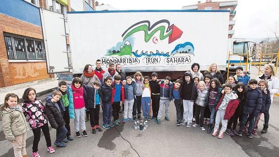 Un camión de solidaridad viajará desde Dunboa hasta el Sáhara
