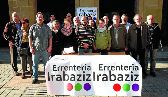 Irabazi. Miembros de la agrupación que integran la candidatura. 