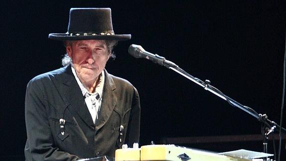 Bob Dylan, en su concierto en Donostia de 2006 
