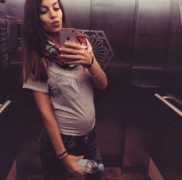 Melissa Jiménez presume de su embarazo