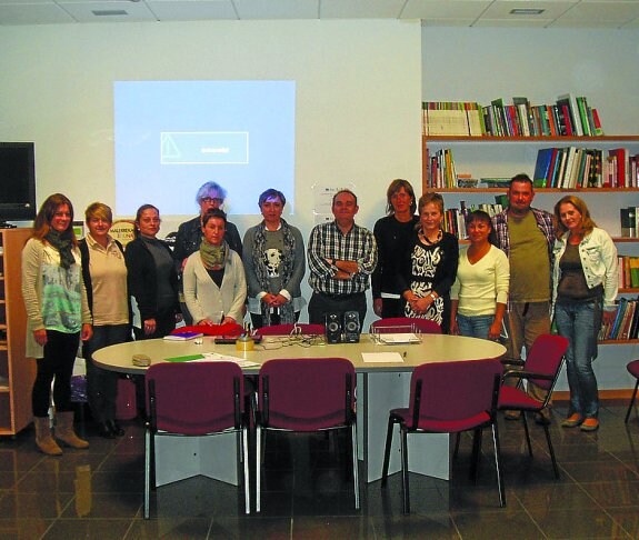 Participantes en un curso anterior de Cederna. 