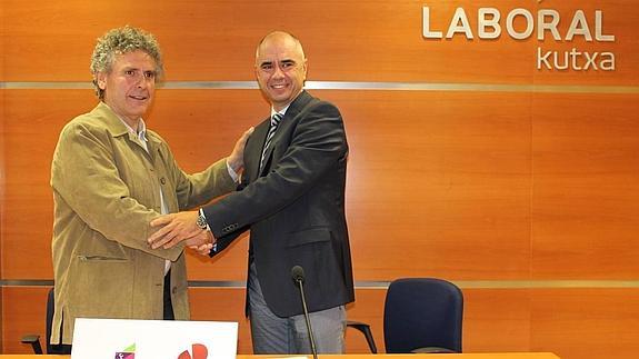 Iñaki Murua eta Xabier Egibar