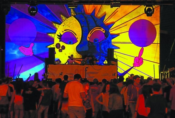 EDF. Albitxuri se convertirá en una gigantesca discoteca al aire libre para recibir al verano . 