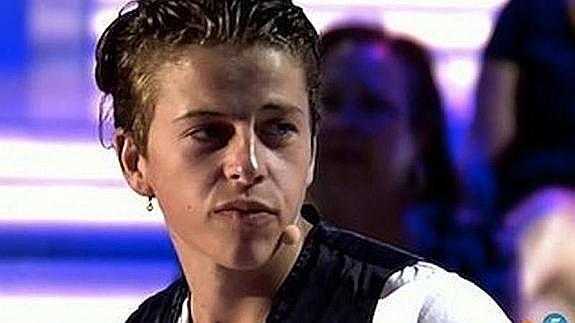 Christopher, en la gala final de 'Supervivientes'. 