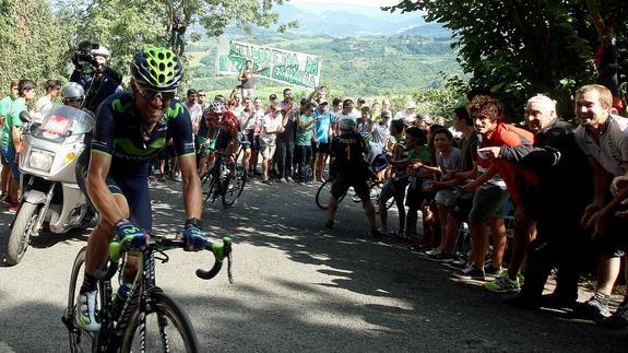 Valverde, en l a pasada edición de la Clásica 