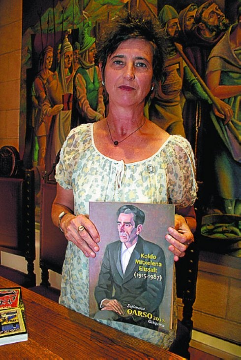 Revista Oarso. Se presentó en la sala capitular. 