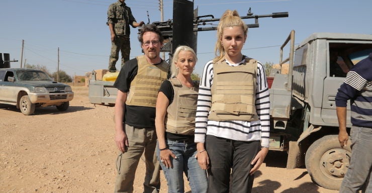 Un reality rodado entre las balas yihadistas