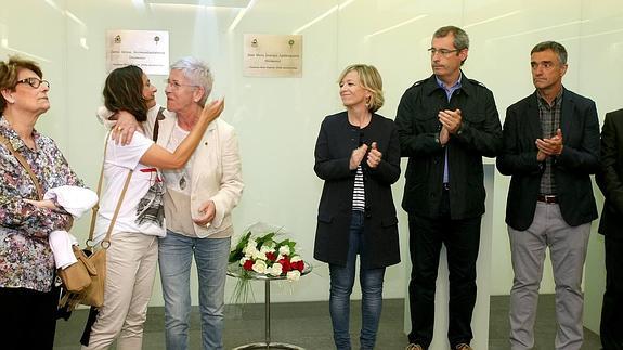 Un momento del acto en las Juntas