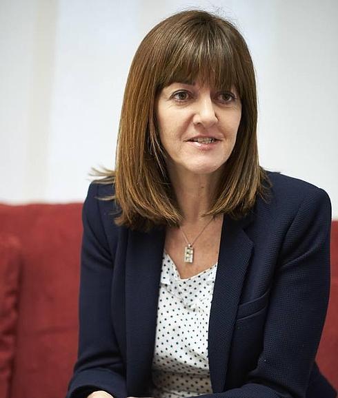 La secretaria general del PSE, Idoia Mendia