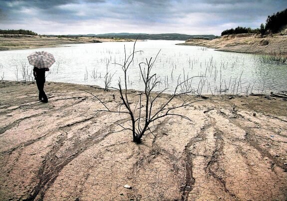 Embalse de La Pedrera, en Orihuela (Alicante), que se abastece de la cuenca del Segura.