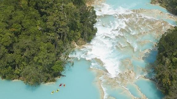 Escena de 'Chasing Niagara' 