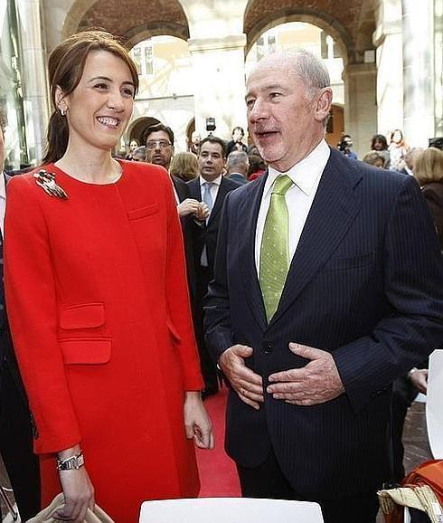 Rodrigo Rato y Alicia González, en una imagen de archivo.