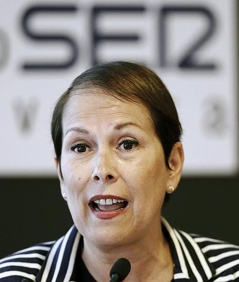 Uxue Barkos en el programa de radio