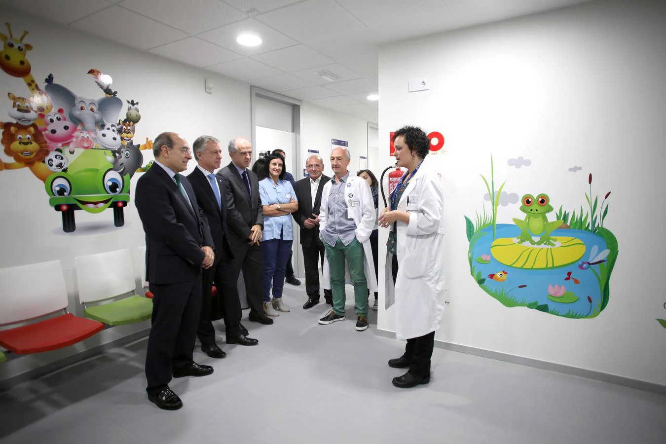 Inauguración del centro de salud de Zestoa