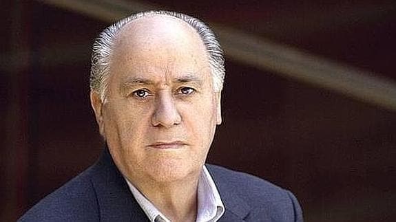 Amancio Ortega, el hombre más rico de España.