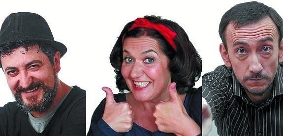 Gorka Aginagalde, Ane Gabarain e Iñigo Salinero los protagonistas de los monólogos