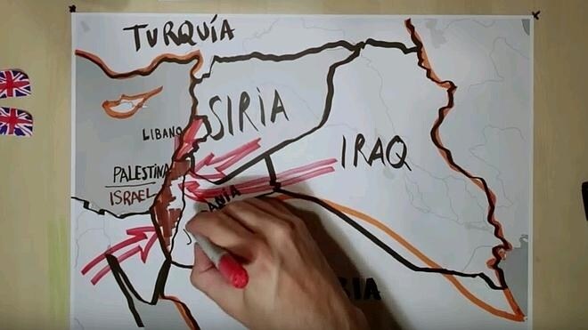 El vídeo que explica la guerra en Siria con mapas y dibujos que arrasa en  Internet | El Diario Vasco