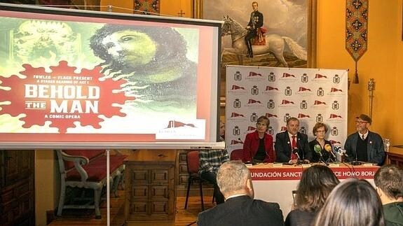 Proyectos surgidos en distintas partes del mundo a raíz de la restauración del Eccehomo se han presentado en Borja.