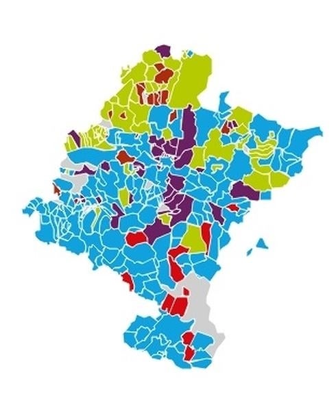 Podemos deja sin escaños a EH Bildu y Geroa Bai