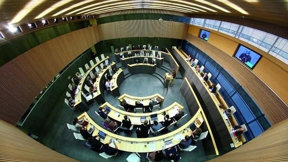 Vista de las Juntas Generales de Gipuzkoa