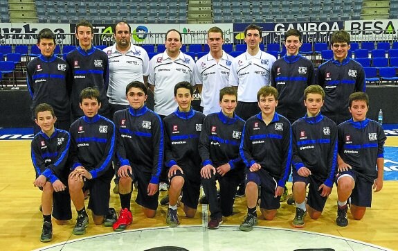 Este es el equipo que el GBC llevará este fin de semana a Zaragoza. 