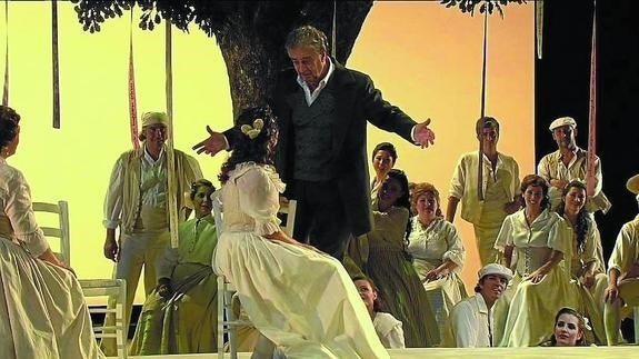 La zarzuela llega hoy a Modelo aretoa con la proyección de ‘María Fernanda’