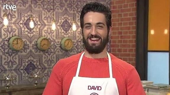 David, concursante de 'Master Chef'.