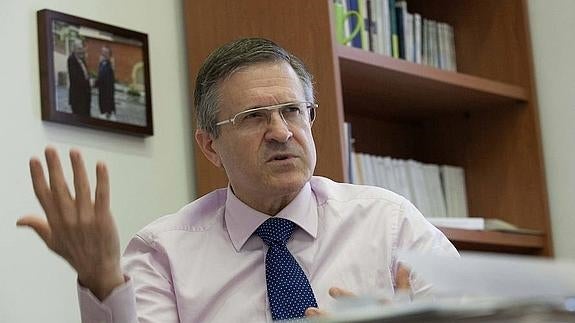 José Luis de la Cuesta, presidente del Consejo Vasco de Participación de Víctimas del Terrorismo.