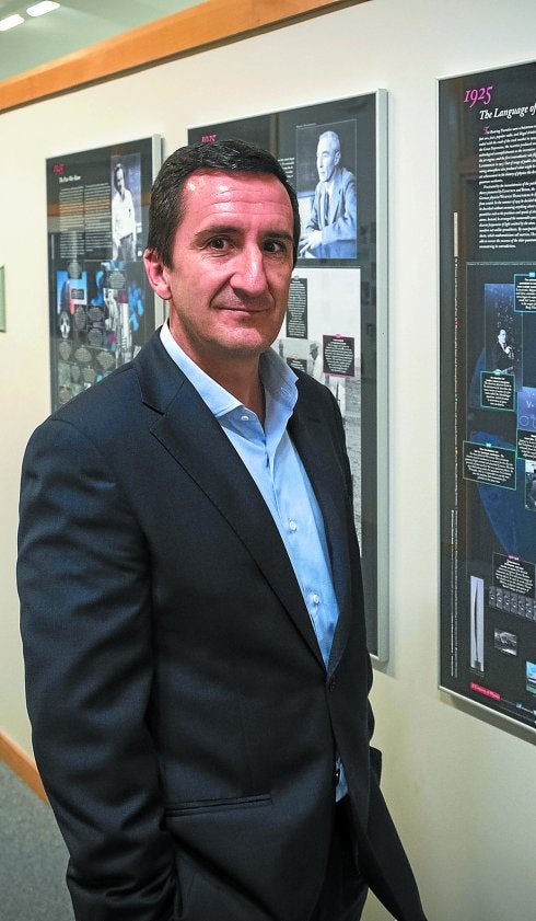 Ricardo Díez Muiño, en el DIPC.