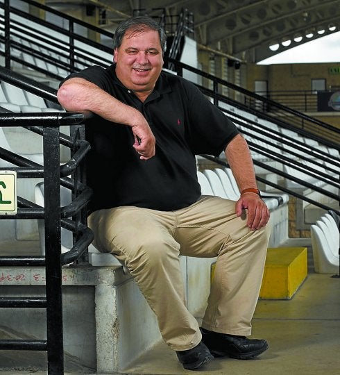 Ricardo García, presidente del Real Unión, en Gal. 