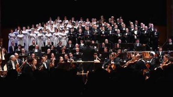 El Orfeón Donostiarra  y la Orquesta de la JMJ estrenarán la 'Sinfonía  de la vida' en el Kursaal