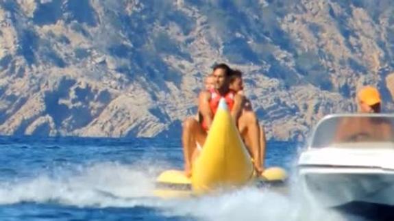 Xabi Alonso, Arbeloa, Callejón y De la Red en Ibiza