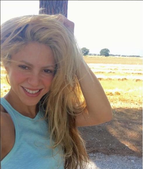 Piqué se ríe del selfie de Shakira