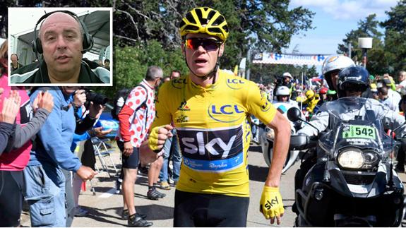 «Froome mantiene el liderato, pese a salir corriendo»