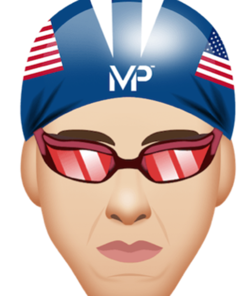 Phelps ya tiene sus propios emoticonos.