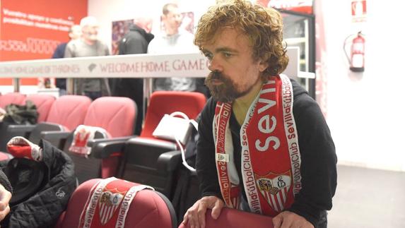 'Juego de tronos': Los actores de 'Juego de tronos', espectadores de lujo en el Pizjuán