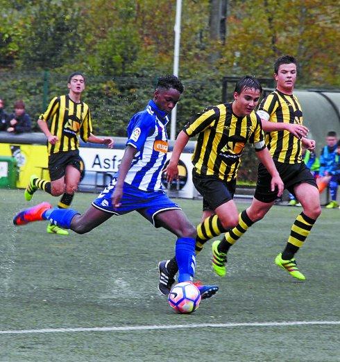 El cadete de Liga Vasca perdió contra el Alavés.