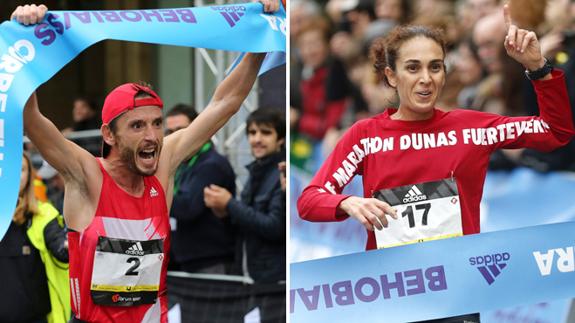 Behobia - San Sebastián 2016: Carles Castillejo repite txapela con un carrerón