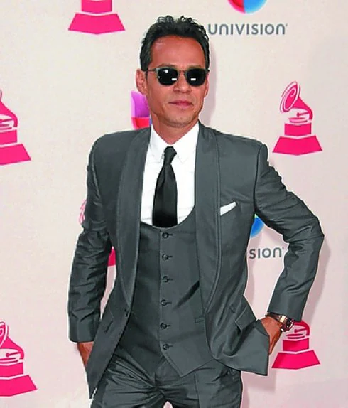 El cantante en los Grammy.