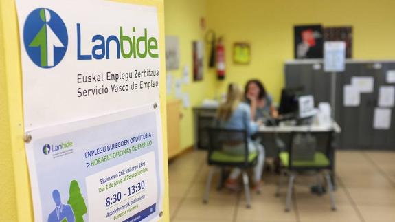 Oficina de Lanbide en Eibar. 