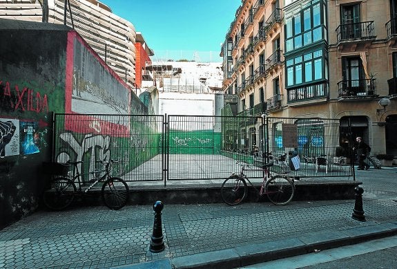El frontón de Arroka, cuyo futuro se decidirá mediante un proceso participativo.