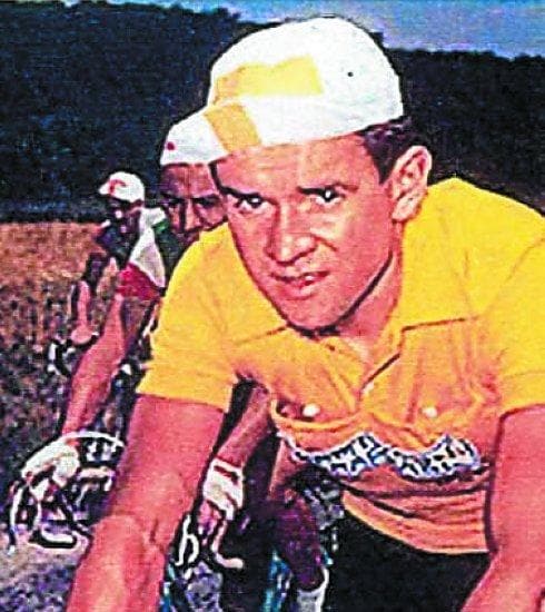 Walkowiak, en el Tour de 1956. 