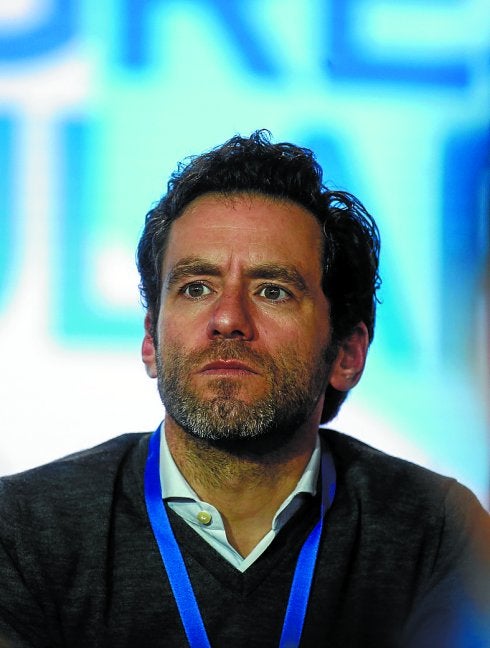 Borja Sémper, ayer en la clausura del congreso del PP.