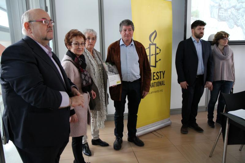 Presentación del Informe elaborado por Amnistía Internacional: 'Afrontar el pasado para construir el futuro: verdad, justicia y reparación en el contexto del País Vasco'. 