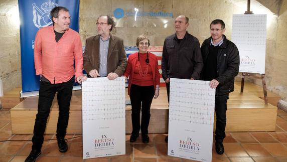 Aurkezpenean, Maia, Ibarburu, Azkarate, Egaña eta Mendiguren.