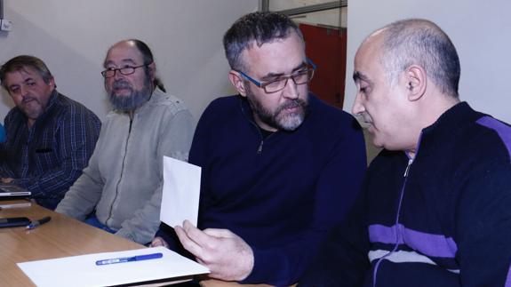 Daniel Trujillano, Juanjo Celorio, Koldo Martín y Javier Bizarro